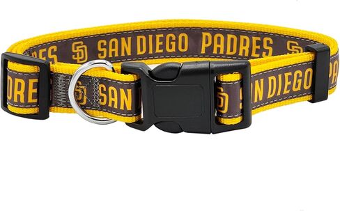 MLB New York Yankees Licensed PET COLLAR, Extra Large - Heavy-Duty, Strong, and Durable Dog Collar. Available in 30 Baseball Teams and 4 Sizes in Saudi Arabia