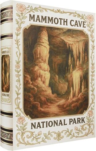 Decorative Wooden Book Box - Vintage Faux Book Boxes with National Park Design, Secret Storage with Magnetic Closure, Leather Cover, Perfect for Home Office Bookshelf (1 x Mesa Verde) in Saudi Arabia
