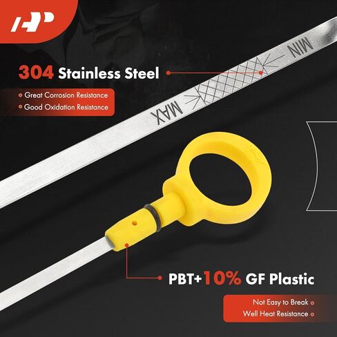 A-Premium 2.4L 4 Cyl Engine Oil Dipstick Compatible with Jeep TJ Series Wrangler 2003-2006, KJ Series Liberty 2002-2005, TJ 2003/2005-2006, Engine Oil Measuring Rod Dip Stick in Saudi Arabia