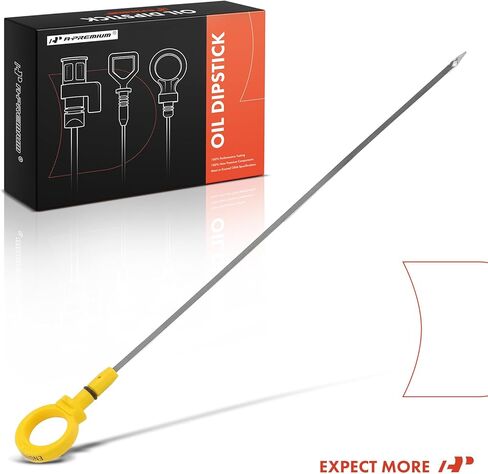 A-Premium 2.4L 4 Cyl Engine Oil Dipstick Compatible with Jeep TJ Series Wrangler 2003-2006, KJ Series Liberty 2002-2005, TJ 2003/2005-2006, Engine Oil Measuring Rod Dip Stick in Saudi Arabia