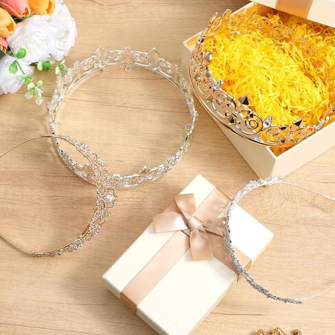 4 Pcs Prom King and Queen Crown Set, King and Queen Crowns for Men and Women, Graduation Homecoming Crown Costume for Party Favors Wedding Birthday Halloween in Saudi Arabia