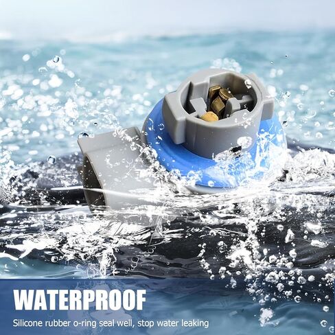 2 PCS License Plate Light Socket, Waterproof Side Reverse Light Socket, Plastic Wiring Harness Plug Connector, OE #68046629AA, Compatible with 2003-2018 Dodge Ram 1500 2500 3500 (Grey) in Kuwait