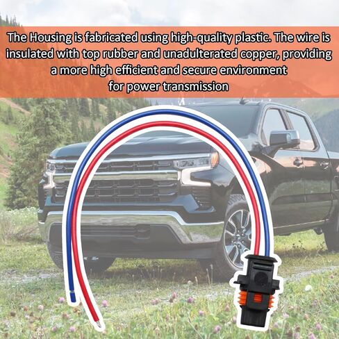 موصل قابس إصلاح المولد 2-سلك ضفيرة يناسب تشيفي سيلفرادو 1500 Express 2500 Tahoe GMC Sierra 1500 Yukon Cadillac Buick Saturn V6 V8 in Saudi Arabia