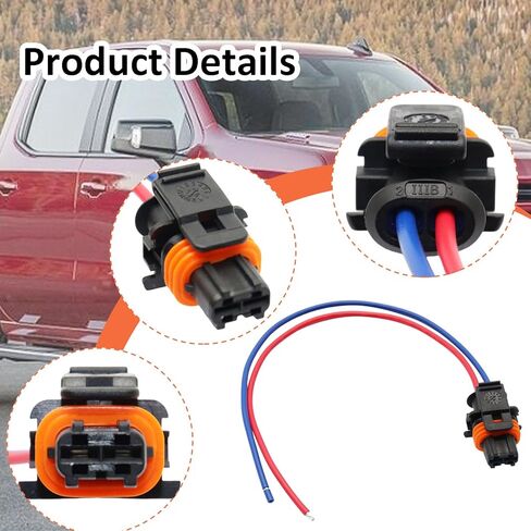 موصل قابس إصلاح المولد 2-سلك ضفيرة يناسب تشيفي سيلفرادو 1500 Express 2500 Tahoe GMC Sierra 1500 Yukon Cadillac Buick Saturn V6 V8 in Saudi Arabia