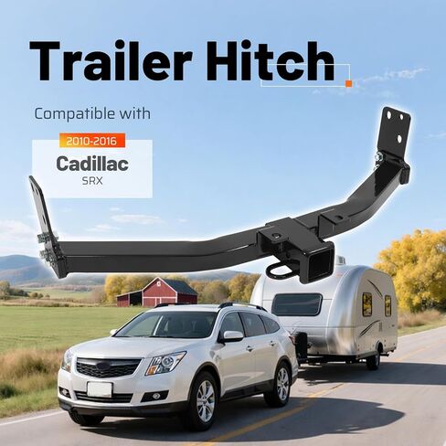 Trailer Tow Hitch, 2 Inch Receiver Compatible with 2010-2016 Cadillac SRX Trailer Hitch Receiver in Saudi Arabia