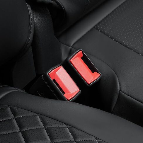 أغطية مقاعد جلدية لسيارة Ford F150: تناسب مخصص لسيارة F-150 2015-2026 SuperCrew CrewCab XL XLT مجموعة كاملة من أغطية مقاعد السيارة الجلدية ملحقات شاحنة السيارات نمط الماس الأسود in Kuwait