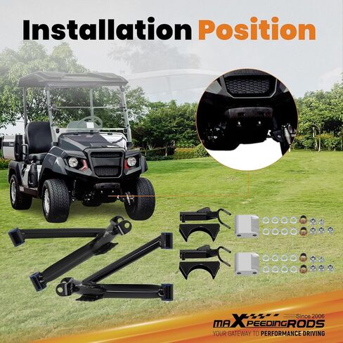 maXpeedingrods A-arm 6" Lift Kit for Yamaha Golf Cart G2 G9 Electric & Gas Model 1985-1995 in Saudi Arabia