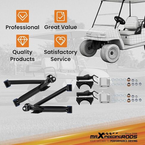 maXpeedingrods A-arm 6" Lift Kit for Yamaha Golf Cart G2 G9 Electric & Gas Model 1985-1995 in Saudi Arabia
