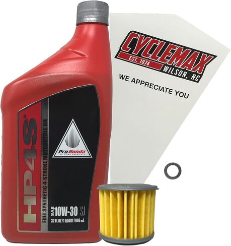 Full Synthetic Oil Change Kit compatible with 2021-2025 Honda Grom 125 in Saudi Arabia