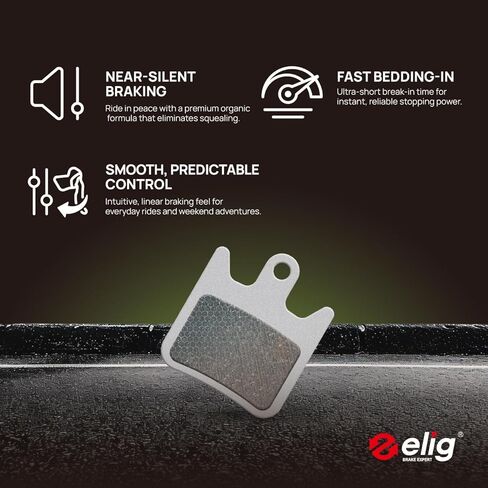 وسادات فرامل قرص الدراجة من ELIG متوافقة مع Hope Tech V2، Tech 3 X2، Tech 4 X2، XCR｜MTB Downhill Trail Enduro Race ركوب الدراجات في جميع الجبال in Kuwait