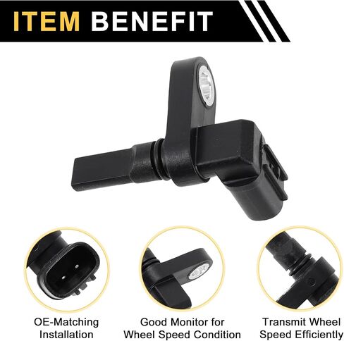 1 Pc ABS Wheel Speed Senor for Toyota Tacoma 2005-2022 for Toyota 4Runner 2003-2022 ABS Sensor Anti-lock Braking System Sensor Front Left Rear Left in Saudi Arabia