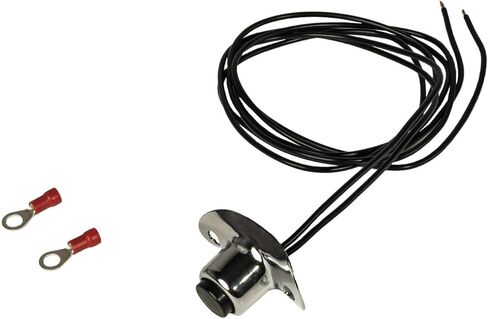 Chrome Handlebar Mounted Horn/Starter Button for Motorcycles with 1" Bars - Replaces HD# 71800-26TA in Kuwait