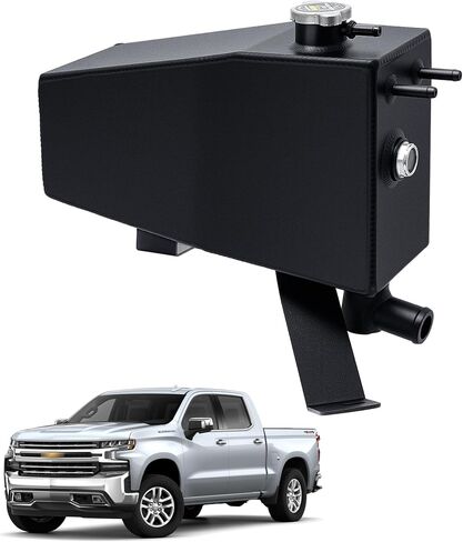 603-973 خزان خزان سائل التبريد مع غطاء لسيارة Chevy Silverado 1500 Tahoe، GMC Sierra 1500 Yukon، Cadillac Escalade 2014-2020، استبدال # 603973 22856231 3014134، خزان تجاوز سائل التبريد من الألومنيوم in Kuwait