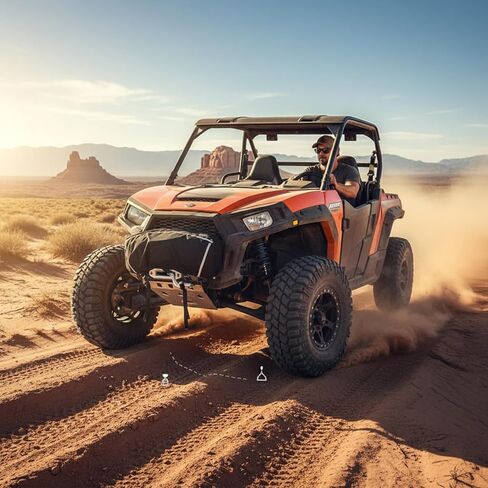 غطاء ونش صغير بشريط عاكس، غطاء واقٍ عالي التحمل مقاوم للماء والأشعة فوق البنفسجية للروافع الكهربائية حتى 5500 رطل in Kuwait