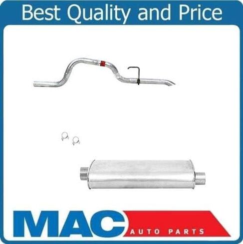 Replacement Parts For 1999 2000 2001 Jeep Grand Cherokee Exhaust System Muffler Tail Pipe Made in USA in Saudi Arabia
