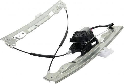 for Chrysler Sebring 2007-2010 Window Regulator Assembly Driver and Passenger Side | Pair | Front | Sedan | Power Cable | w/ 1 Up | w/Anti Pitch | CH1350165, CH1351165 | 68020569AA, 68020568AA in Saudi Arabia
