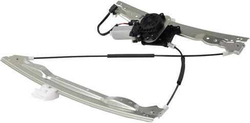 for Chrysler Sebring 2007-2010 Window Regulator Assembly Driver and Passenger Side | Pair | Front | Sedan | Power Cable | w/ 1 Up | w/Anti Pitch | CH1350165, CH1351165 | 68020569AA, 68020568AA in Saudi Arabia