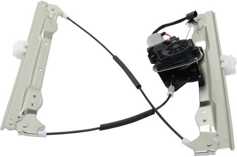 for Chrysler Sebring 2007-2010 Window Regulator Assembly Driver and Passenger Side | Pair | Front | Sedan | Power Cable | w/ 1 Up | w/Anti Pitch | CH1350165, CH1351165 | 68020569AA, 68020568AA in Saudi Arabia