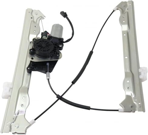 for Chrysler Sebring 2007-2010 Window Regulator Assembly Driver and Passenger Side | Pair | Front | Sedan | Power Cable | w/ 1 Up | w/Anti Pitch | CH1350165, CH1351165 | 68020569AA, 68020568AA in Saudi Arabia