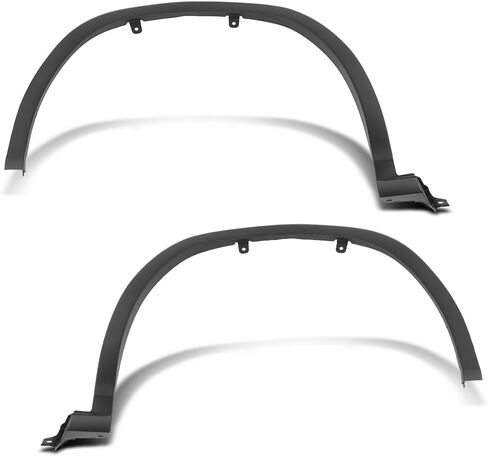 Front Fender Flares Wheel Arch Trim Opening Molding Left & Right Side Compatible with LX RX350 RX450h Base, F Sport 2016-2019 756010E080, 756020E080, LX1291100 in Saudi Arabia