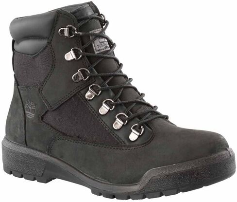 حذاء Timberland Field مقاس 6 بوصات F/L مقاوم للماء باللون الأسود Waterbuck Nubuck 10.5 in Saudi Arabia