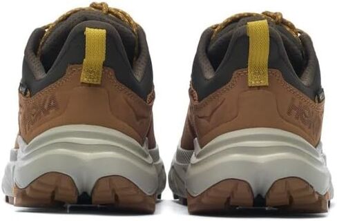 Hoka Anacapa Low 2 G-TX Trail Running Shoes Men Brown Grey in Saudi Arabia