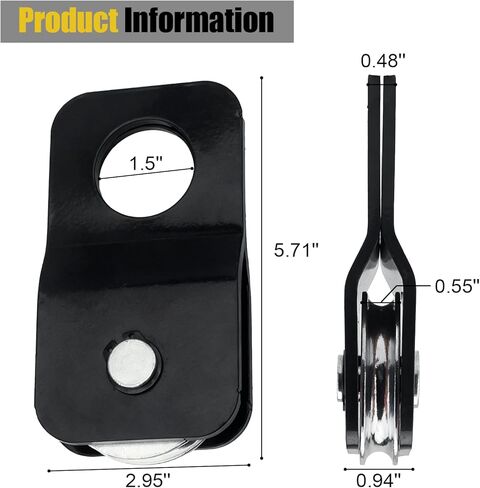 4 طن ونش انتشال كتل 8000 رطل الثقيلة الانتعاش سحب بكرة لشاحنة ATV SUV UTV قبالة الطريق الانتعاش سحب سحب السيارة الانتعاش سحب الملحقات الأسود 1 حزمة in Kuwait