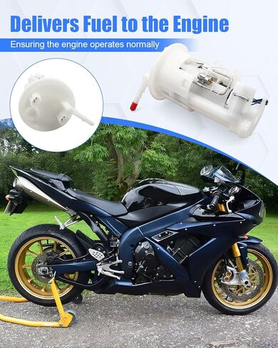 وحدة مضخة الوقود 5pw-13907-03-00 مناسبة لياماها YZF-R1 2002-2006 YZF-R6 2003-2005 YZF-R6S 2006-2009، استبدال 5PW-13907-05-00 5PW-13907-01-00 5PW-13907-00-00 in Kuwait