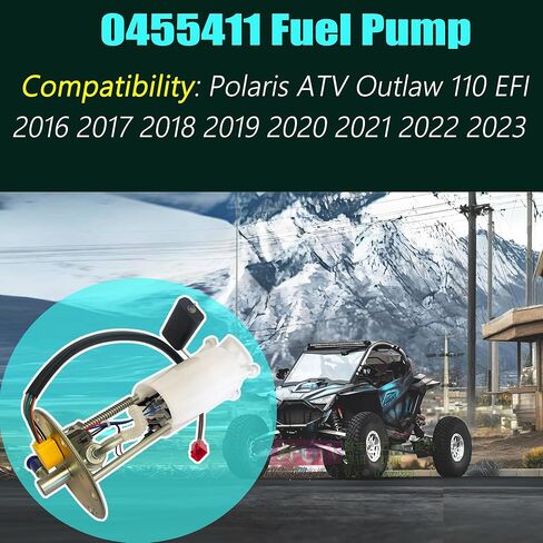 مجموعة مضخة الوقود EFI تناسب 2016-2023 Polaris Outlaw 110 Sportsman 110 0455147 0455194 0455411 مجموعة وحدة مضخة الوقود الكهربائية، 2016 2017 2018 2019 2020 2021 2022 2023 in Kuwait