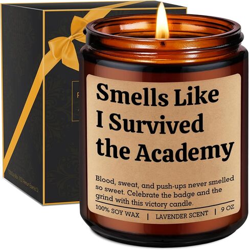 شمعة ميراكو، هدايا التخرج من أكاديمية الشرطة لخريجي رجال الشرطة، هدايا ضابط شرطة جديدة للرجال والنساء والأصدقاء، هدايا تهنئة لإنفاذ القانون، أساسيات شرطي المستقبل المضحكة in Kuwait