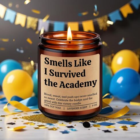 شمعة ميراكو، هدايا التخرج من أكاديمية الشرطة لخريجي رجال الشرطة، هدايا ضابط شرطة جديدة للرجال والنساء والأصدقاء، هدايا تهنئة لإنفاذ القانون، أساسيات شرطي المستقبل المضحكة in Kuwait