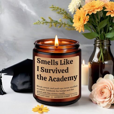 شمعة ميراكو، هدايا التخرج من أكاديمية الشرطة لخريجي رجال الشرطة، هدايا ضابط شرطة جديدة للرجال والنساء والأصدقاء، هدايا تهنئة لإنفاذ القانون، أساسيات شرطي المستقبل المضحكة in Kuwait