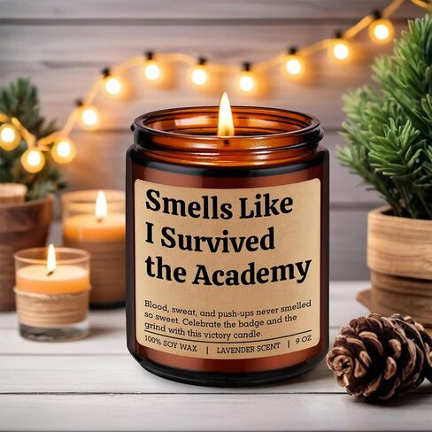 شمعة ميراكو، هدايا التخرج من أكاديمية الشرطة لخريجي رجال الشرطة، هدايا ضابط شرطة جديدة للرجال والنساء والأصدقاء، هدايا تهنئة لإنفاذ القانون، أساسيات شرطي المستقبل المضحكة in Kuwait