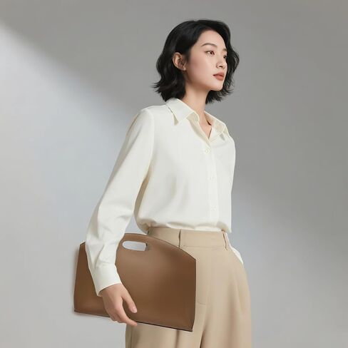 Caramel Women's Bag, Laptop Work Handbag for Office, Travel Tote Briefcase in Kuwait