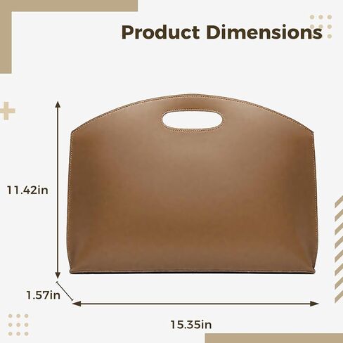 Caramel Women's Bag, Laptop Work Handbag for Office, Travel Tote Briefcase in Kuwait