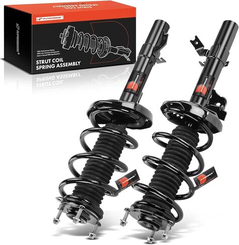 A-Premium Front Complete Struts Compatible with Honda Pilot 2016-2022 - 2x Replacement Suspension Shock Absorber with Coil Spring Assembly in Saudi Arabia
