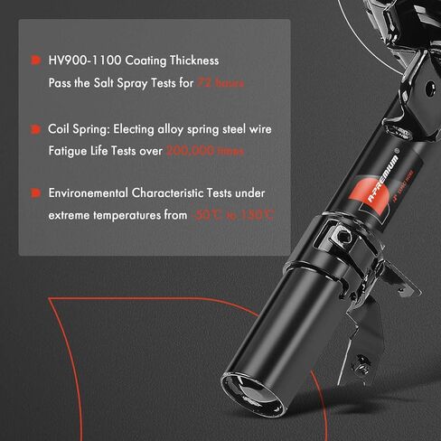 A-Premium Front Complete Struts Compatible with Honda Pilot 2016-2022 - 2x Replacement Suspension Shock Absorber with Coil Spring Assembly in Saudi Arabia