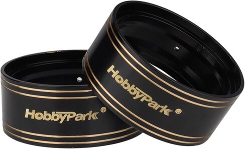 حلقات مشبك خرز داخلية من النحاس من HobbyPark، 95 جم، أوزان عجلة تناسب إطارات عجلات 1.9 بوصة لـ 1/10 RC Crawler Axial SCX10 II 90046 TRX4 VS4-10 SCX10 Pro، 4 قطع (ذهبي) in Kuwait