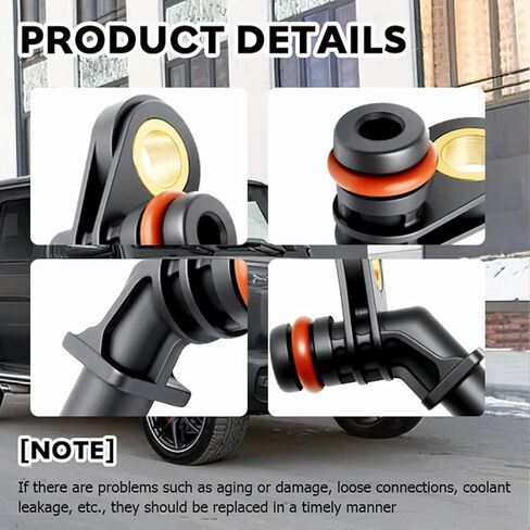 موصل خرطوم المبرد مناسب لسيارة Mercedes-Benz G63 AMG 2013 2014 2015 2016 2017 2018، شفة أنابيب مياه التبريد تحل محل 0099974272 A0099974272 in Kuwait