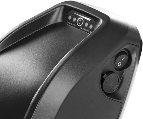 Yose Power Ebike Battery 36V 13Ah Down Tube Battery for 100W-700W Motor Electric Bicycle Lithium-Ion Safe Lock Led Indicator Light with Base and Charger 4 Pins Discharging Port in Kuwait