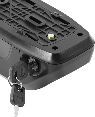 Yose Power Ebike Battery 36V 13Ah Down Tube Battery for 100W-700W Motor Electric Bicycle Lithium-Ion Safe Lock Led Indicator Light with Base and Charger 4 Pins Discharging Port in Kuwait