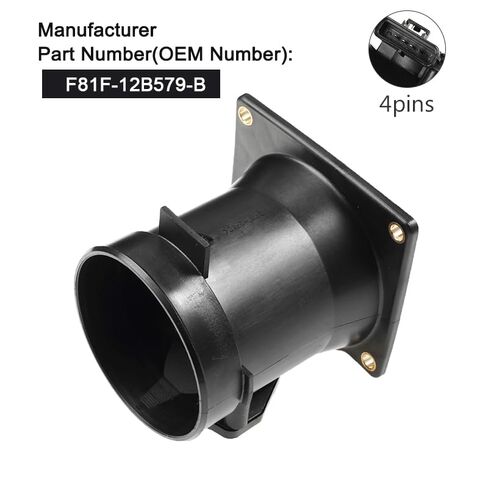 Mass Air Flow Sensor Meter MAF Compatible with 1998-2004 Ford F150 F-350 F-450 F-550 Super Duty Expedition Lobo Taurus Lincoln Jaguar 3.4L 4.6L 5.4L 6.8L 7.3L V8# F81F12B579BA,XL3F12B579BA in Saudi Arabia
