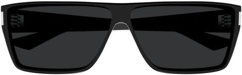 نظارة شمسية سان لوران SL 757-001 مستطيلة باللون الأسود in Kuwait