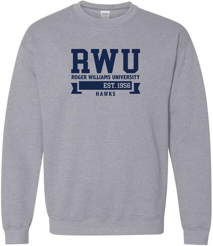 Roger Williams University Unisex Crewneck Sweatshirt - RWU Hawks Apparel in Saudi Arabia