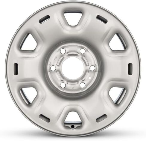 عجلة فولاذية بديلة مباشرة مقاس 17 × 7.5 بوصة OEM لسيارة 2016-2022 نيسان تيتان XD 6-139.7 ملم فضية 17 بوصة حافة 40300EZ00A in Saudi Arabia