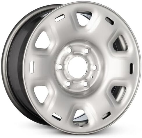 عجلة فولاذية بديلة مباشرة مقاس 17 × 7.5 بوصة OEM لسيارة 2016-2022 نيسان تيتان XD 6-139.7 ملم فضية 17 بوصة حافة 40300EZ00A in Saudi Arabia