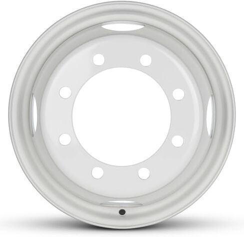 19.5x6.75 inch OEM Direct Replacement Steel Wheel for 2019-2025 Chevrolet Silverado 4500 8-275mm White 19.5 in Rim 19408815 in Saudi Arabia
