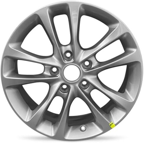 18x7.5 inch OEM Direct Replacement Aluminum Wheel for 2021-2022 Chrysler Pacifica 5-127mm Silver 18 in Rim 7BE53LS1AA, in Saudi Arabia