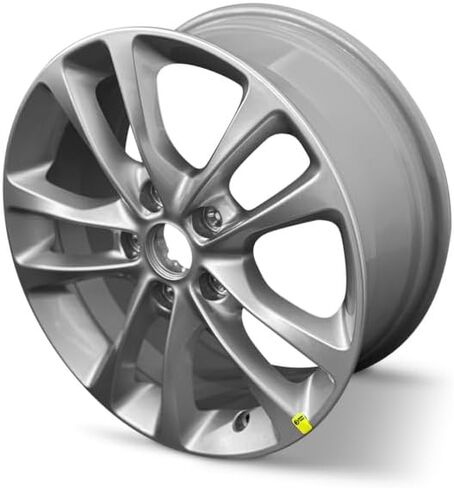 18x7.5 inch OEM Direct Replacement Aluminum Wheel for 2021-2022 Chrysler Pacifica 5-127mm Silver 18 in Rim 7BE53LS1AA, in Saudi Arabia