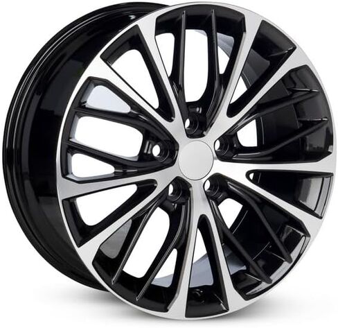 عجلة ألومنيوم بديلة جديدة مقاس 18 × 8 بوصة OEM لتويوتا كامري 2018-2023 5-114.3 مللي متر أسود 18 بوصة حافة 4261133D30 in Saudi Arabia